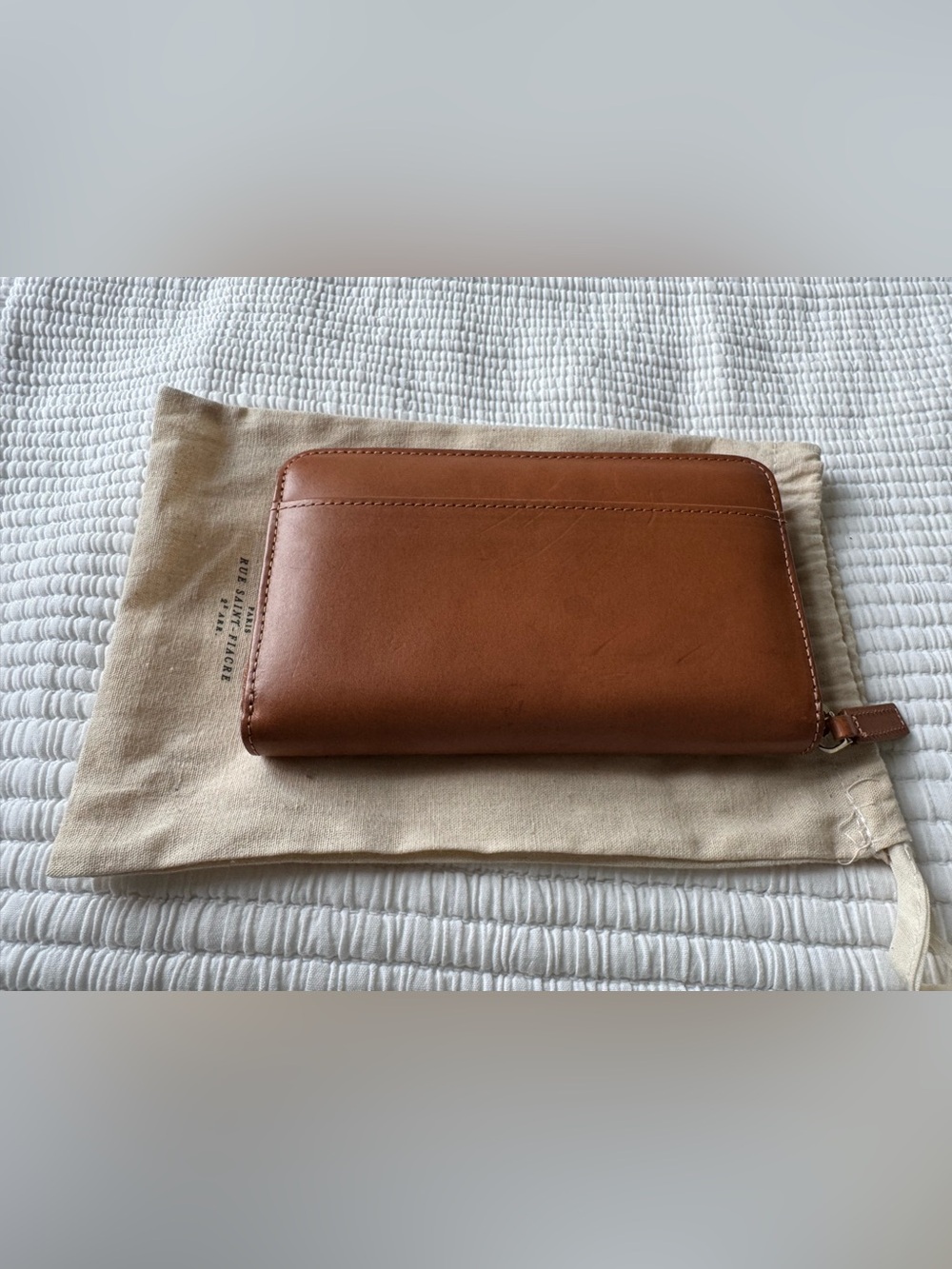 Sézane Victoria wallet heritage honey - Picture 5 of 6